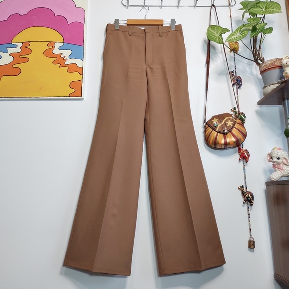 Vintage 70s Flare Trousers - Picture 7 of 10